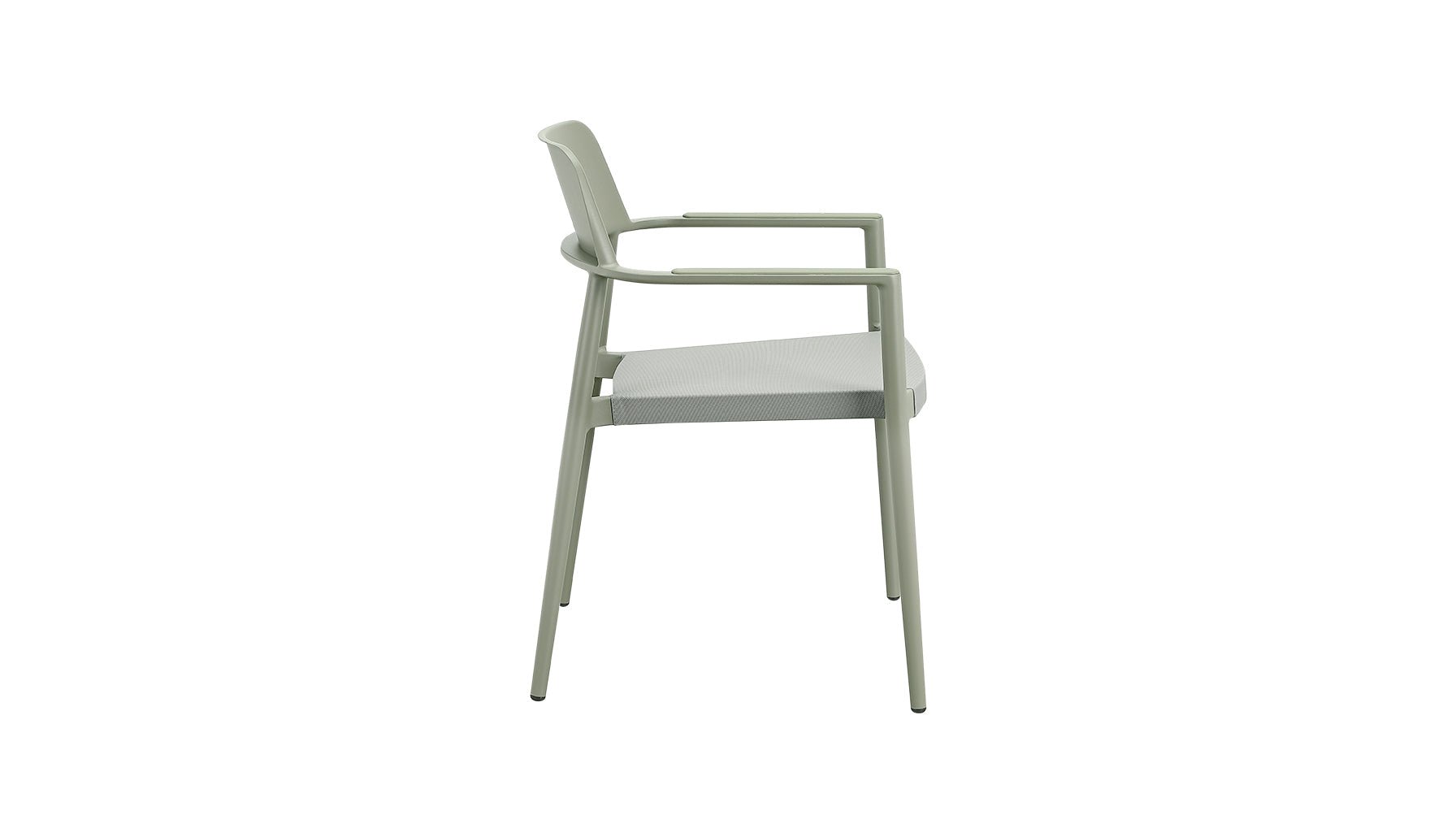 Best Of Me Outdoor Dining Chair (Set of Two), Olive Grey - Image 9