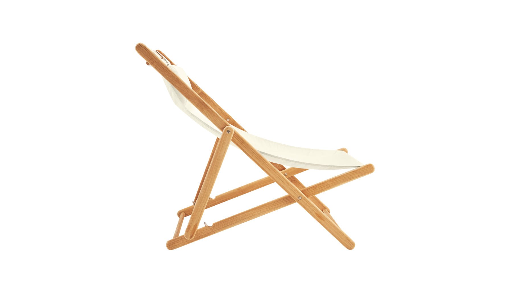 Settle In Outdoor Deck Chair, Canvas - Image 8