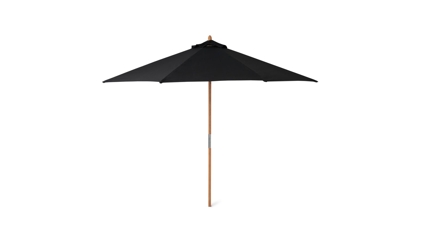 Capri Outdoor Umbrella, Black Sand_image