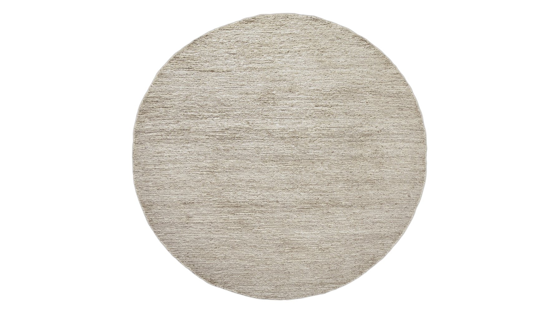 West Coast Rug Round, 7 X 7, Vanilla - Image 1