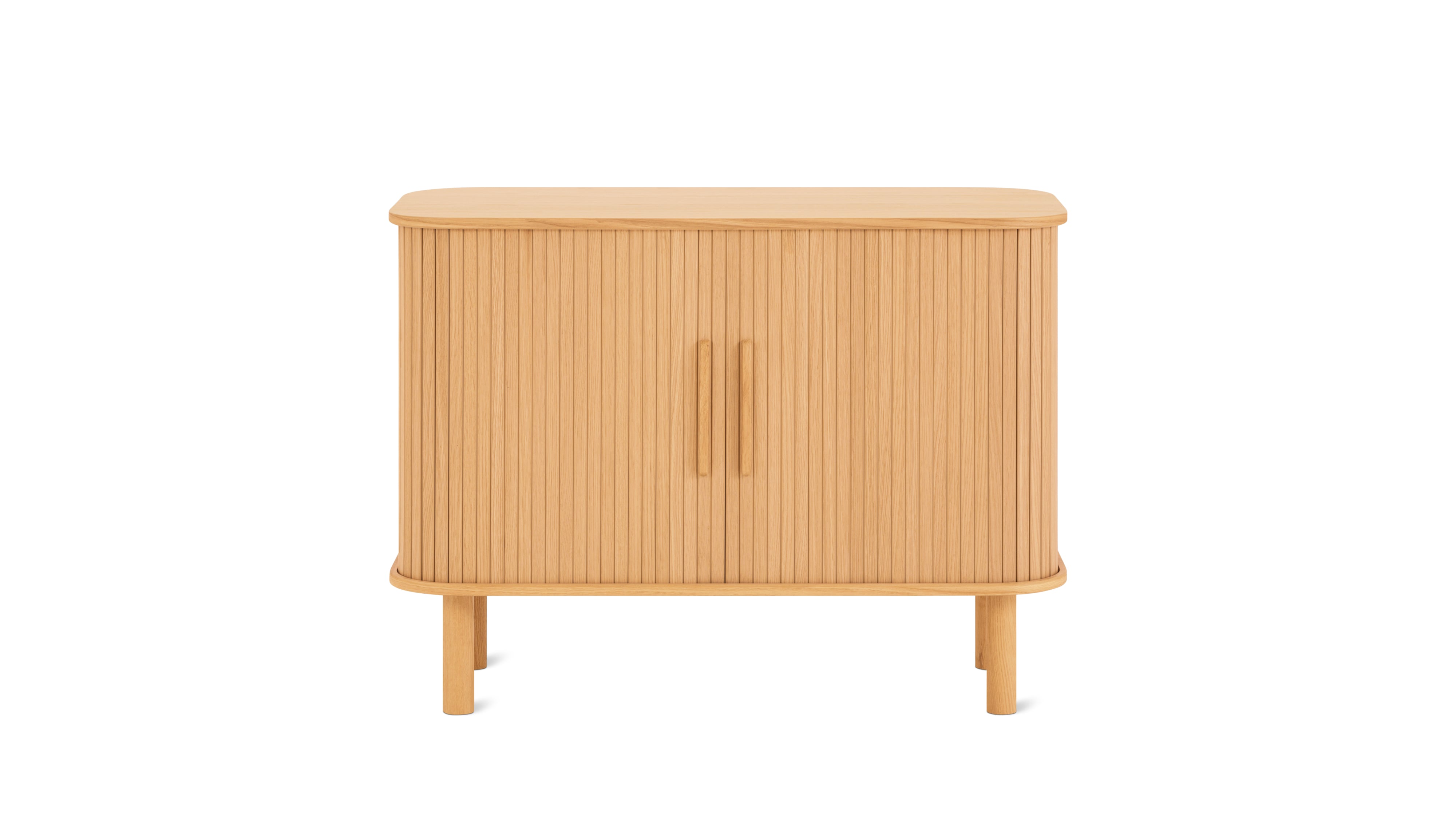 Easy Edge Sideboard All Wood, Small, White Oak - Image 1