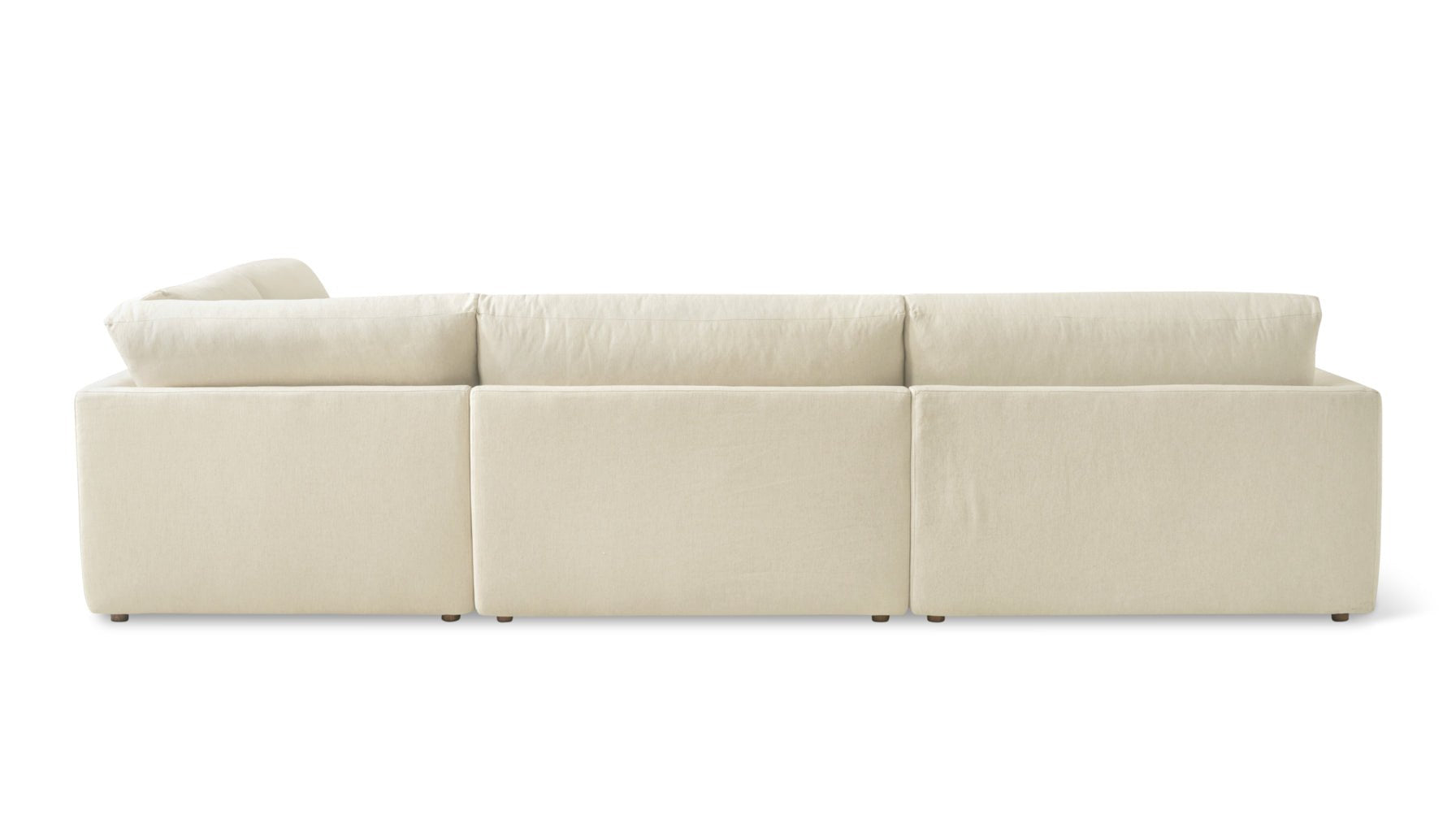 Wind Down 4-Piece Modular Sectional, Right, Beach - Image 9