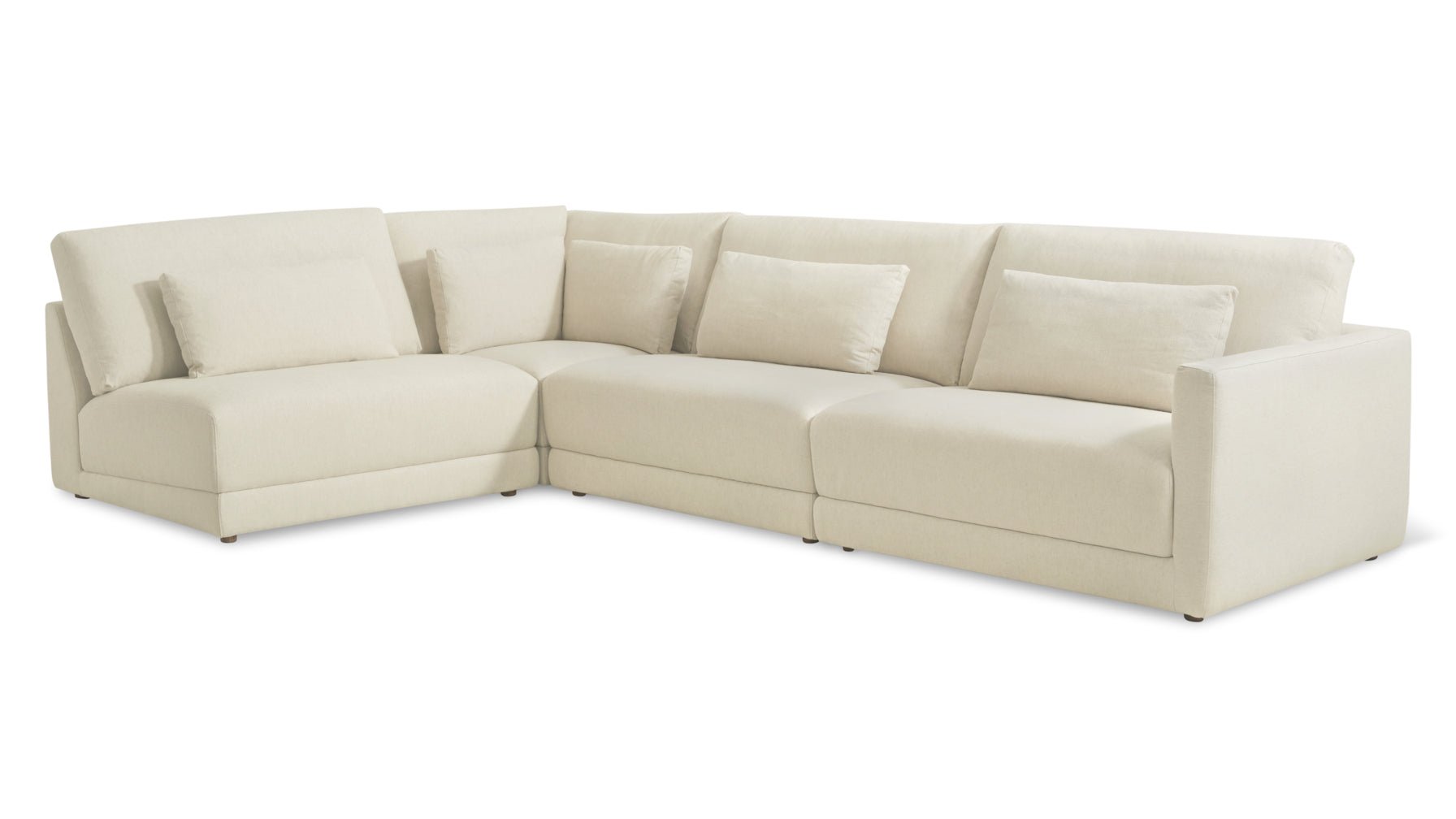 Wind Down 4-Piece Modular Sectional, Left, Beach_image