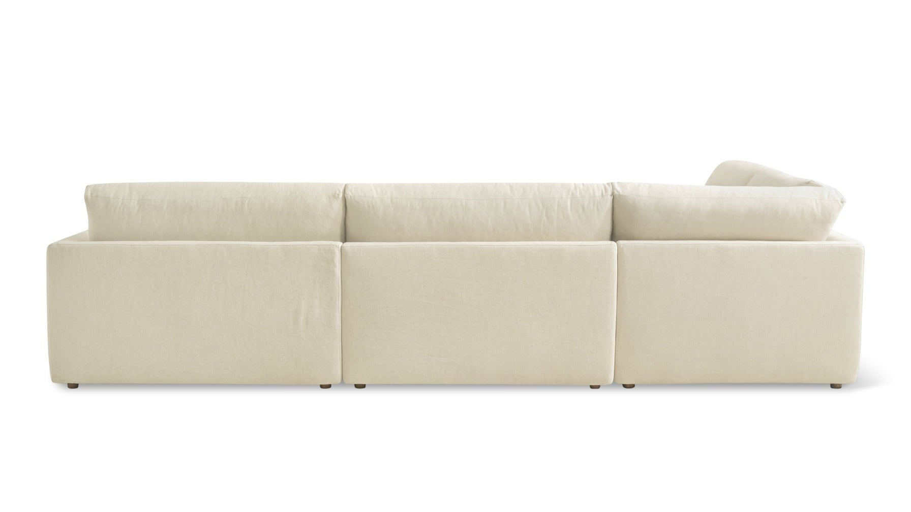 Wind Down 4-Piece Modular Sectional, Left, Beach - Image 9