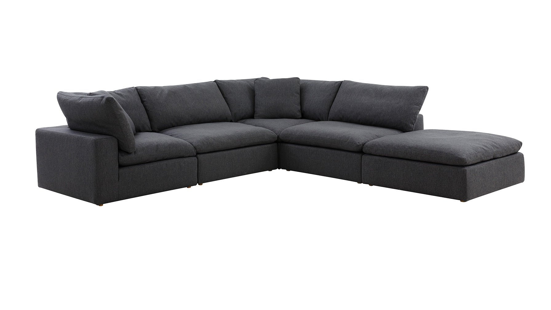 Movie Night™ 5-Piece Modular Sectional, Large, Dark Shadow - Image 7