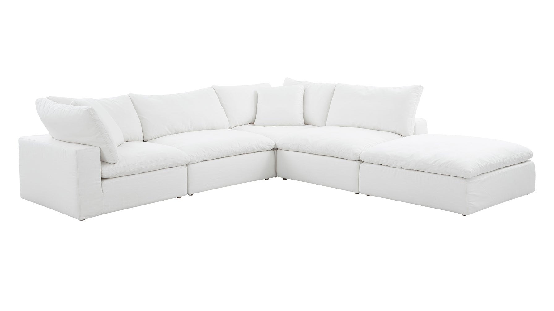 Movie Night™ 5-Piece Modular Sectional, Standard, Brie - Image 10