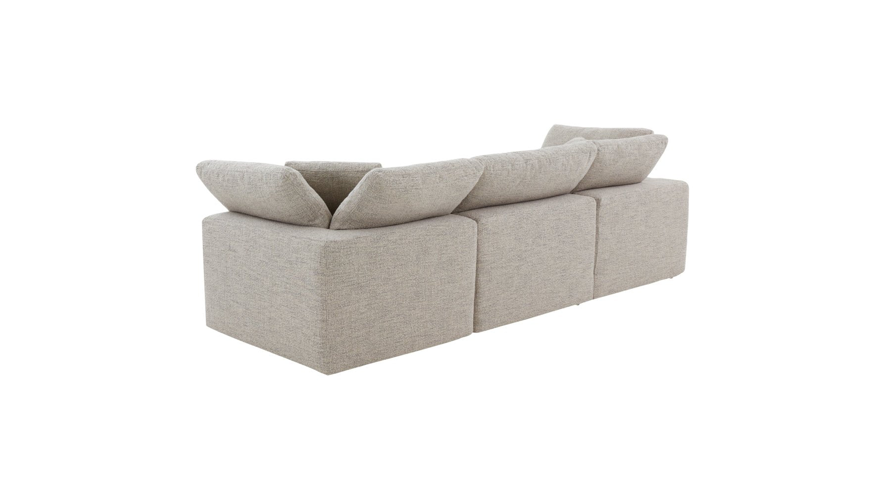 Movie Night™ 3-Piece Modular Sofa, Large, Oatmeal - Image 7