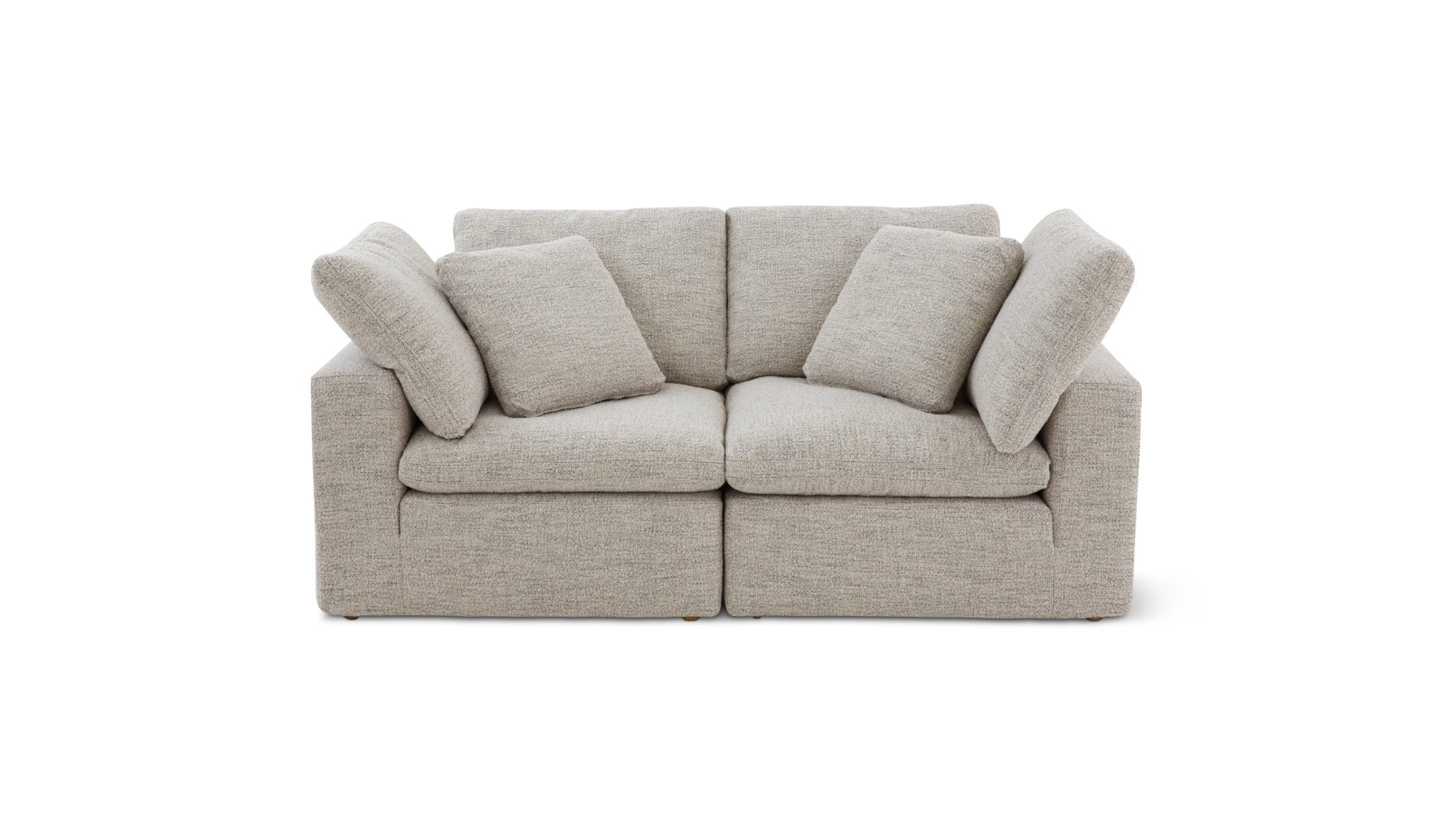 Movie Night™ 2-Piece Modular Sofa, Large, Oatmeal - Image 1