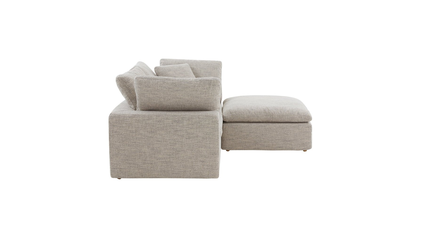 Movie Night™ 3-Piece Modular Sectional, Large, Oatmeal - Image 11