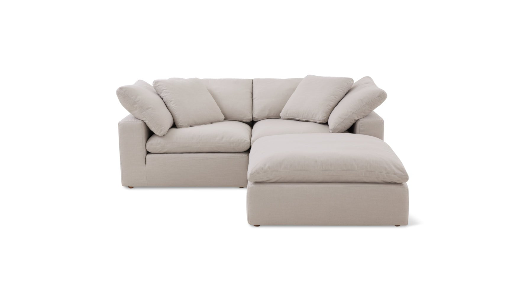 Movie Night™ 3-Piece Modular Sectional, Large, Clay_image