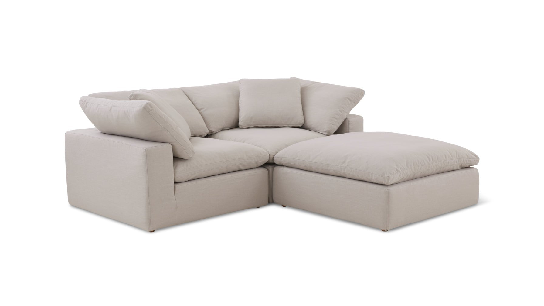 Movie Night™ 3-Piece Modular Sectional, Large, Clay - Image 11