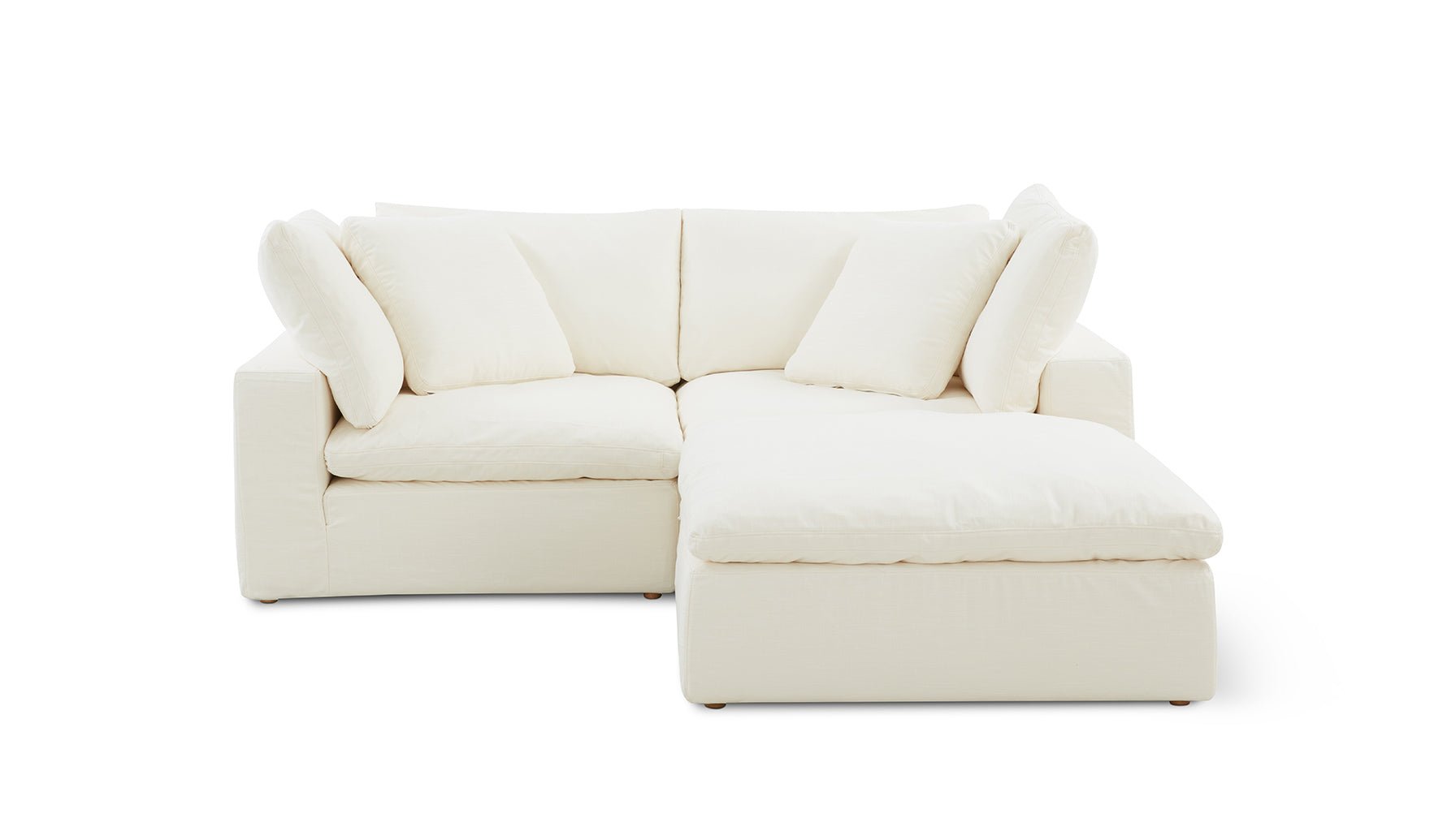 Movie Night™ 3-Piece Modular Sectional, Large, Cream Linen_image