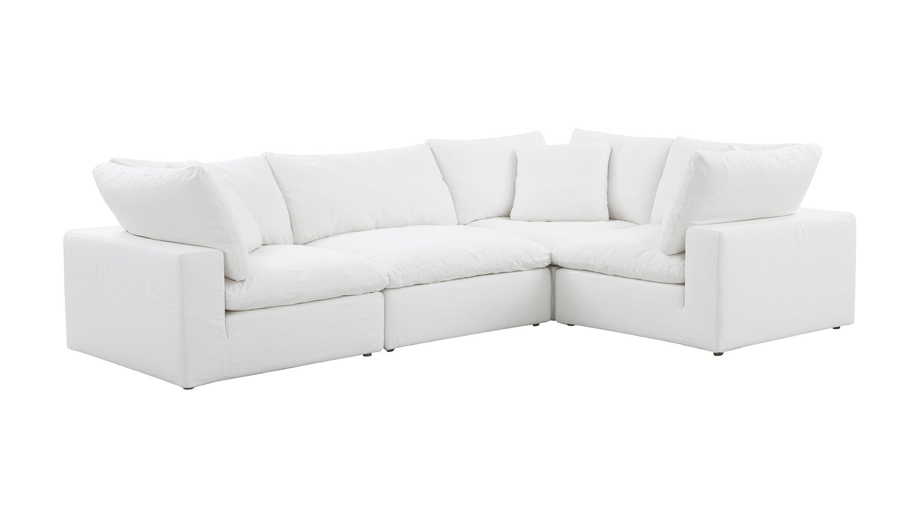 Movie Night™ 4-Piece Modular Sectional Closed, Large, Brie - Image 10