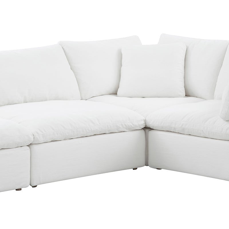 Movie Night™ 4-Piece Modular Sectional Closed, Standard, Brie - Image 8