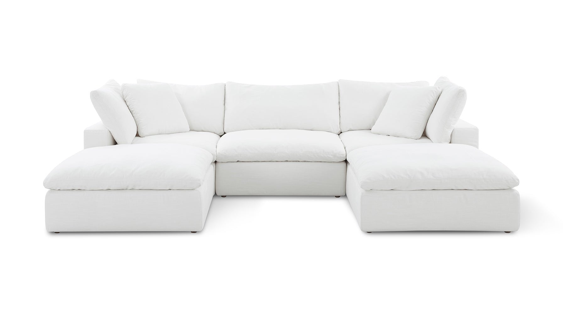 Movie Night™ 5-Piece Modular U-Shaped Sectional, Large, Brie_image