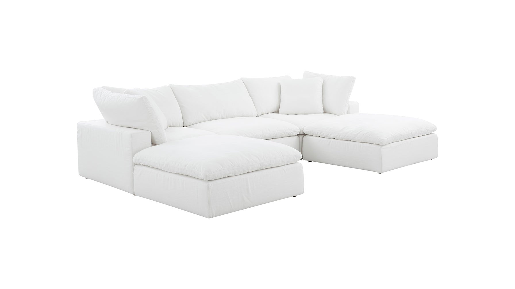 Movie Night™ 5-Piece Modular U-Shaped Sectional, Large, Brie_image