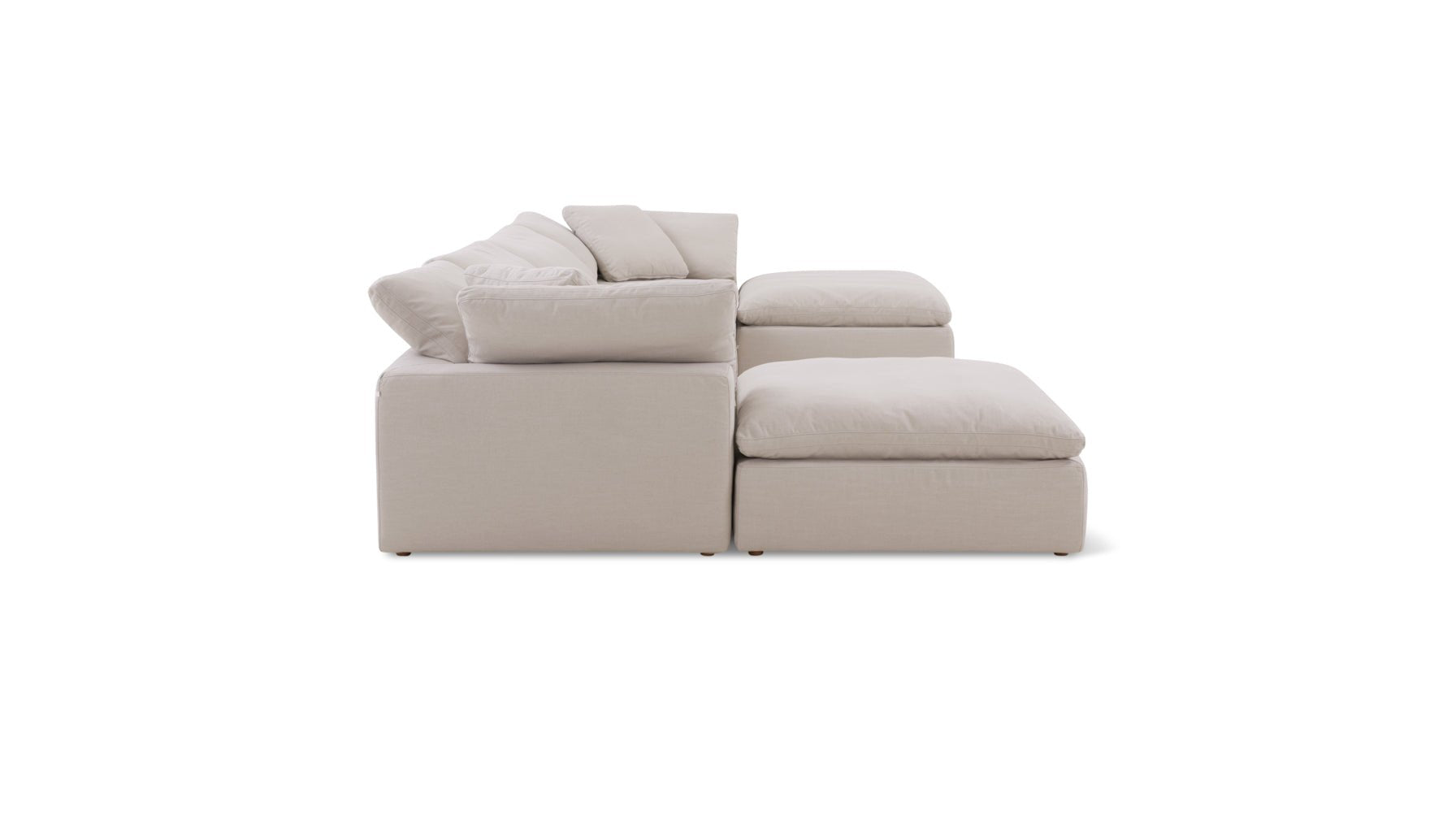 Movie Night™ 6-Piece Modular U-Shaped Sectional, Standard, Clay - Image 10