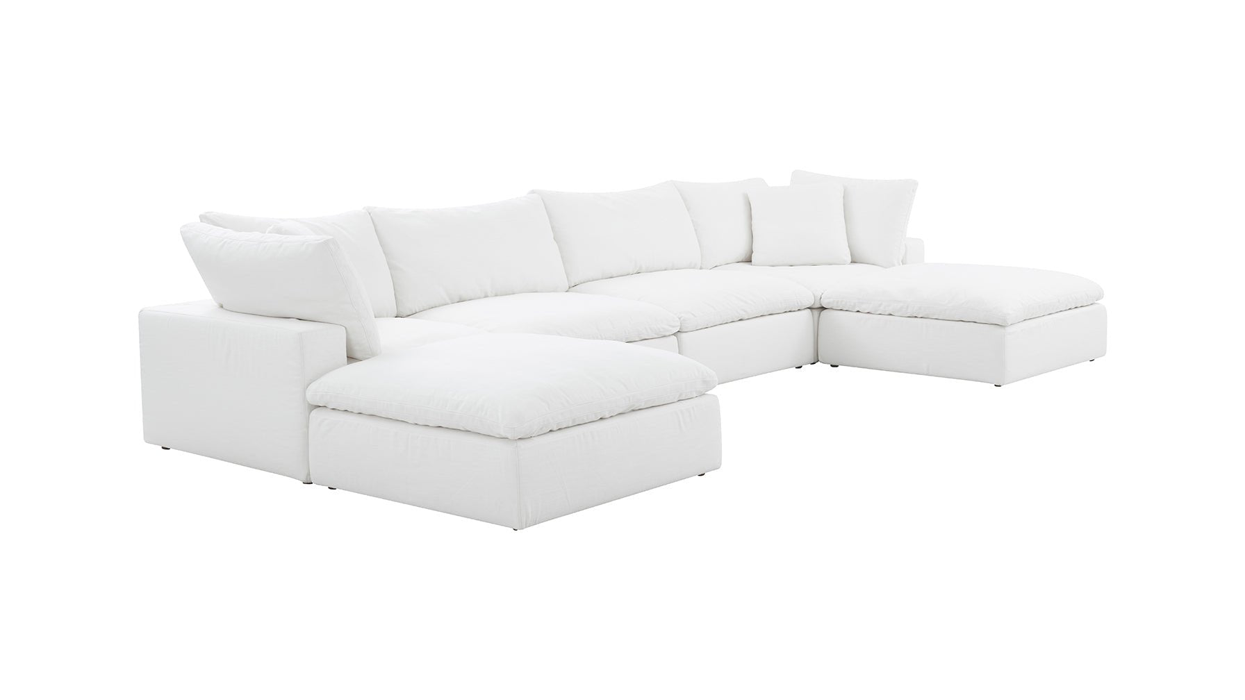 Movie Night™ 6-Piece Modular U-Shaped Sectional, Standard, Brie - Image 10