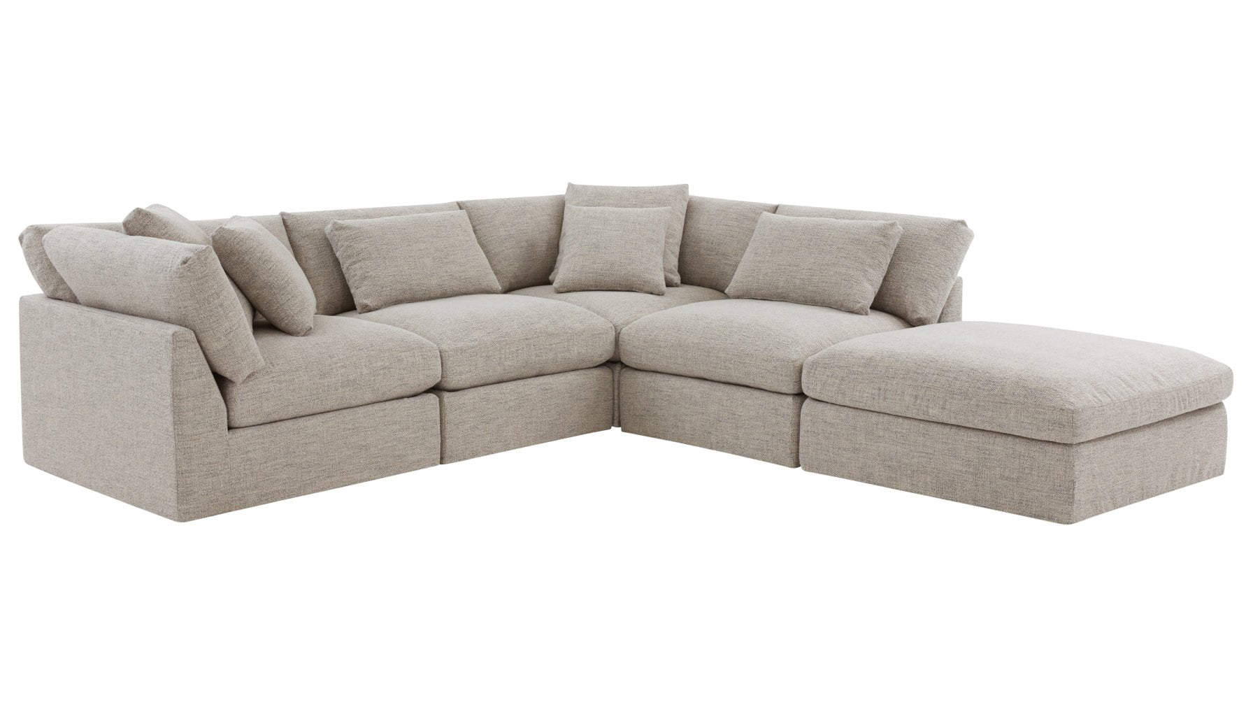 Get Together™ 5-Piece Modular Sectional, Large, Oatmeal_image