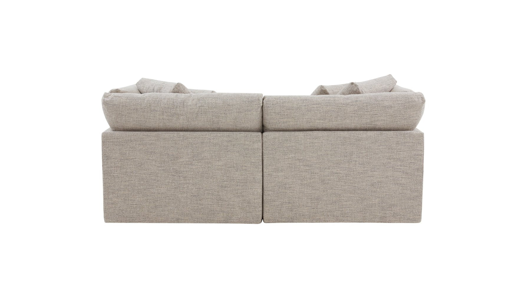 Get Together™ 2-Piece Modular Sofa, Large, Oatmeal - Image 10