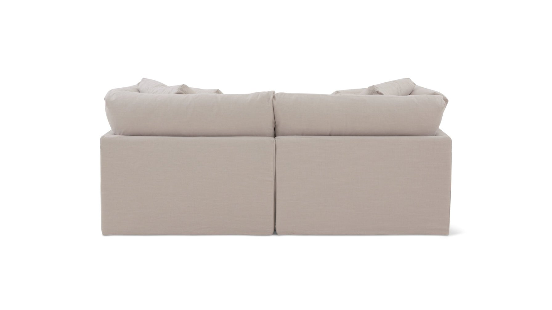 Get Together™ 2 Piece Modular Sofa, Large, Clay - Image 10