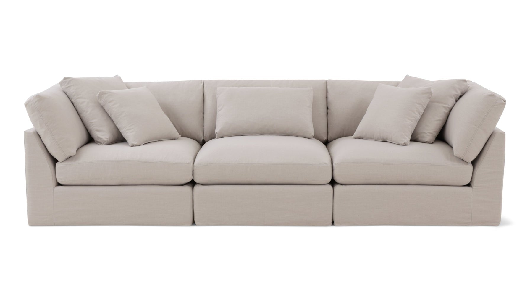 Get Together™ 3-Piece Modular Sofa, Large, Clay_image