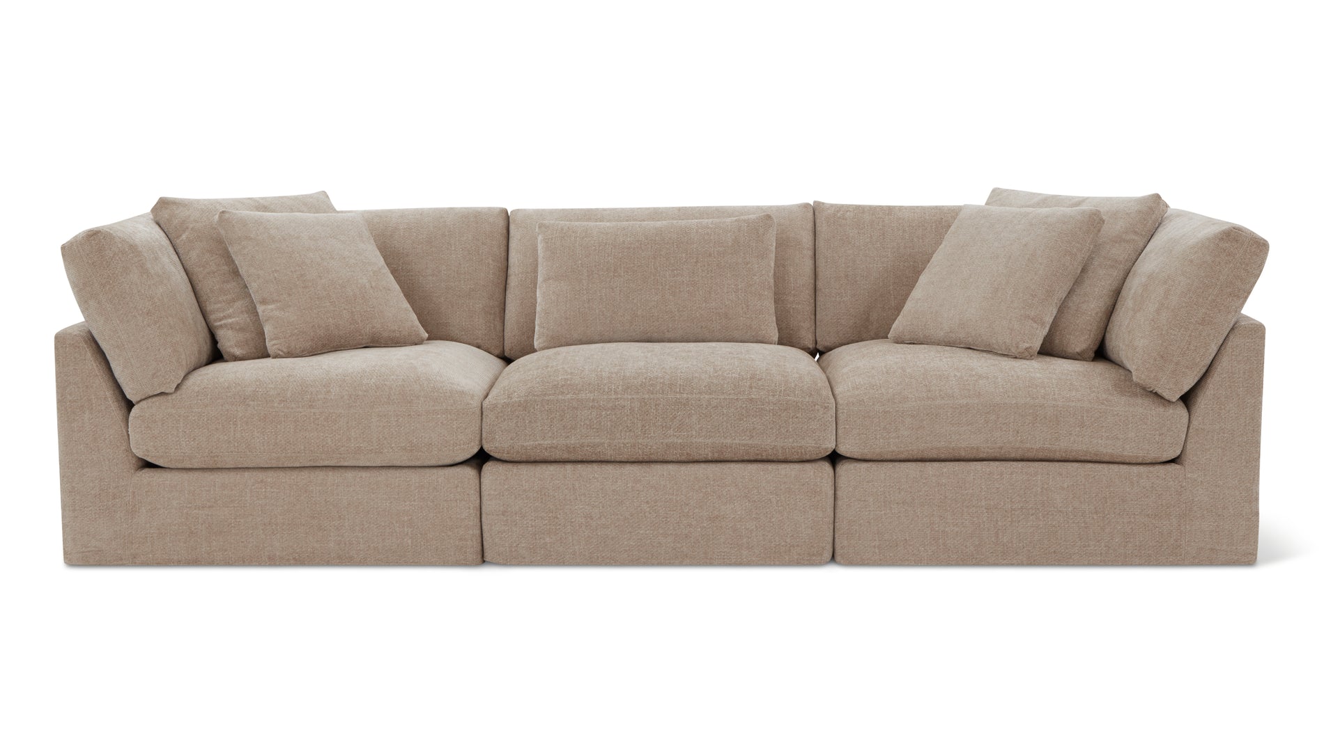 Get Together™ 3-Piece Modular Sofa, Large, Champagne_image