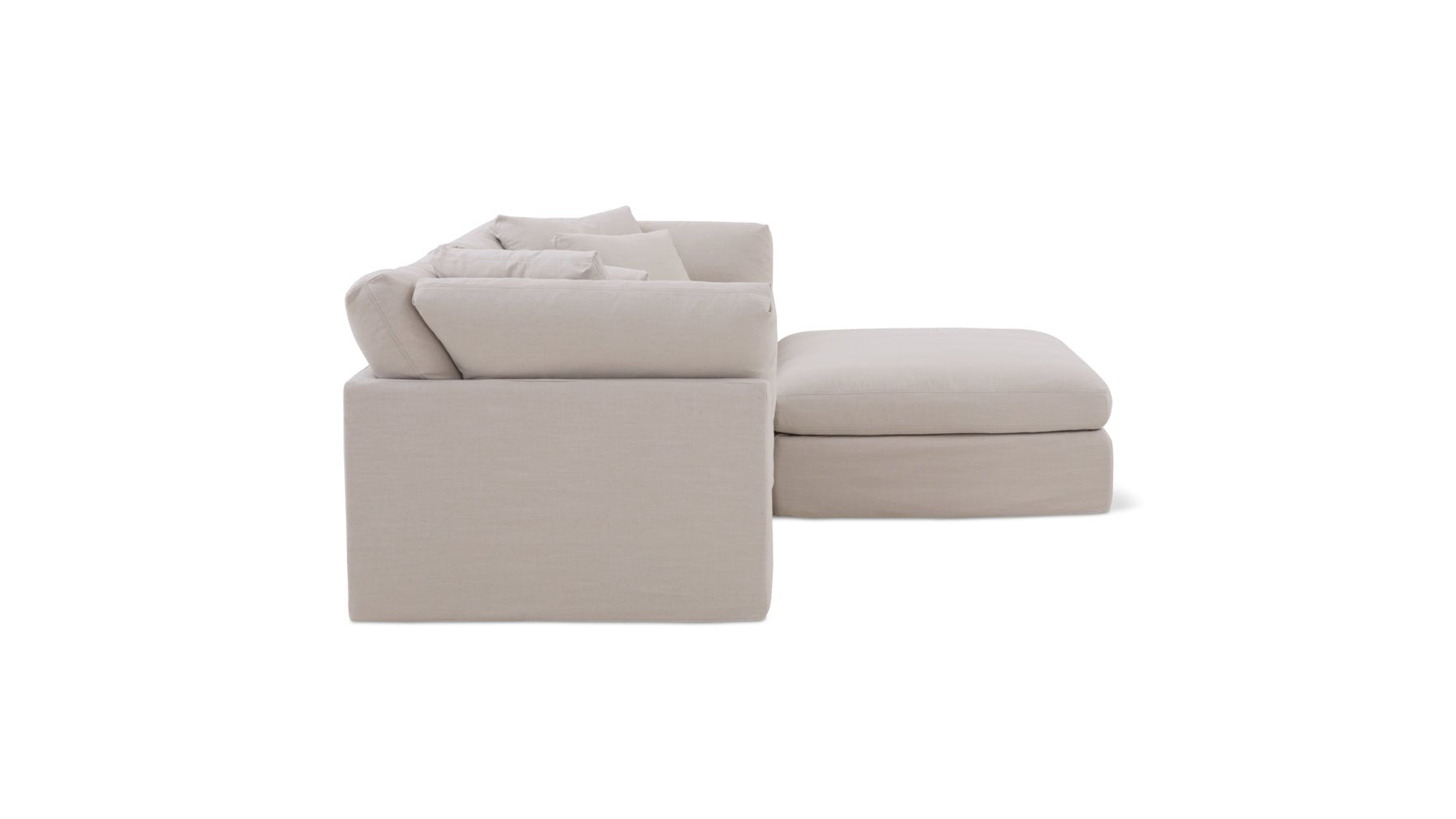 Get Together™ 3-Piece Modular Sectional, Large, Clay - Image 10