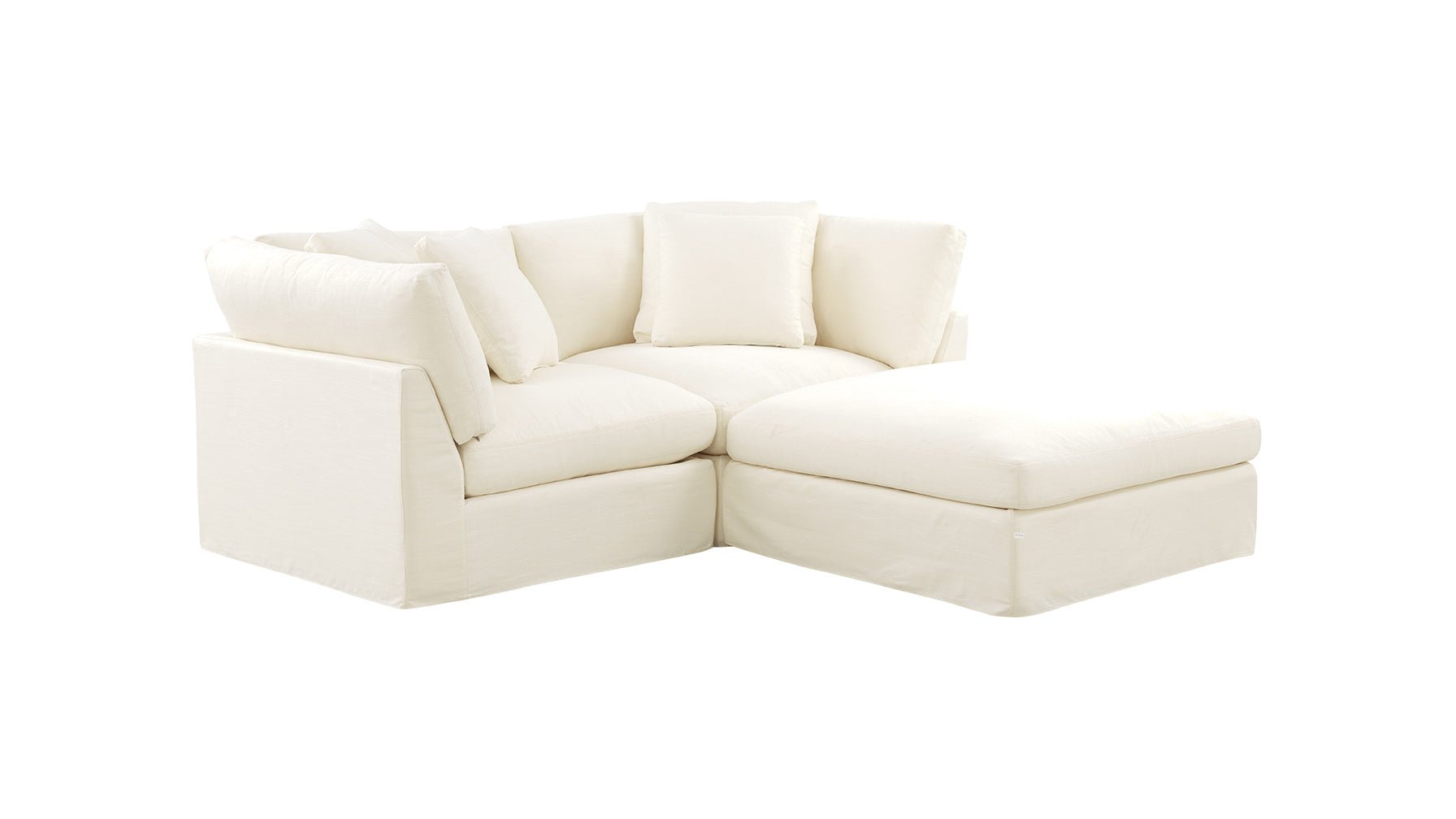 Get Together™ 3-Piece Modular Sectional, Large, Cream Linen_image