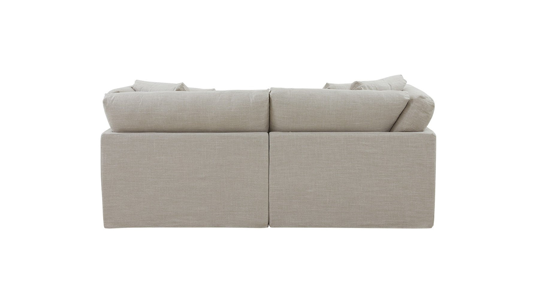 Get Together™ 3-Piece Modular Sectional, Large, Light Pebble - Image 10