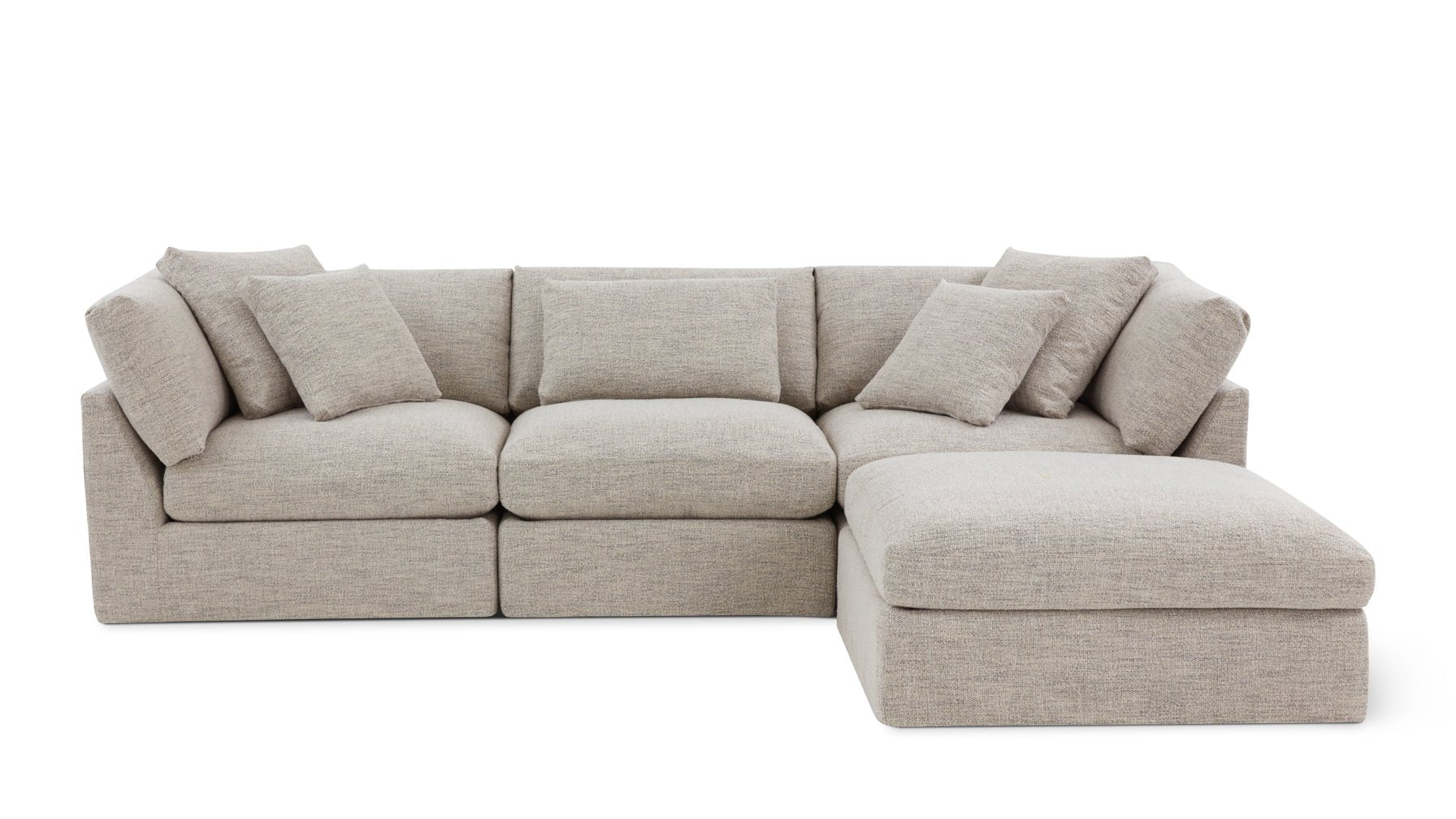 Get Together™ 4-Piece Modular Sectional, Large, Oatmeal_image