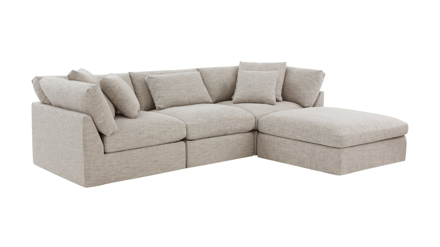 Get Together™ 4-Piece Modular Sectional, Large, Oatmeal_image