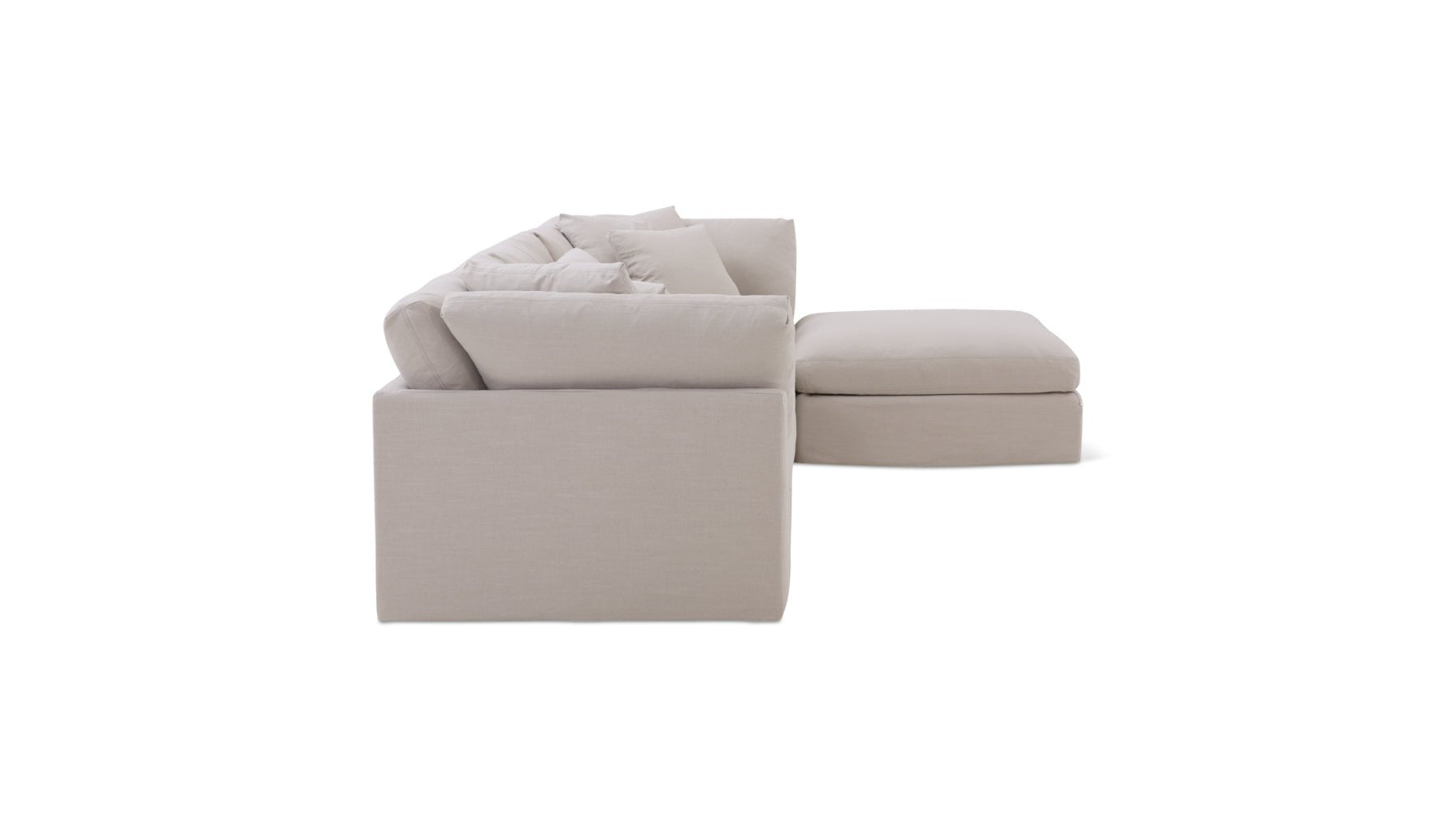 Get Together™ 4-Piece Modular Sectional, Large, Clay - Image 11