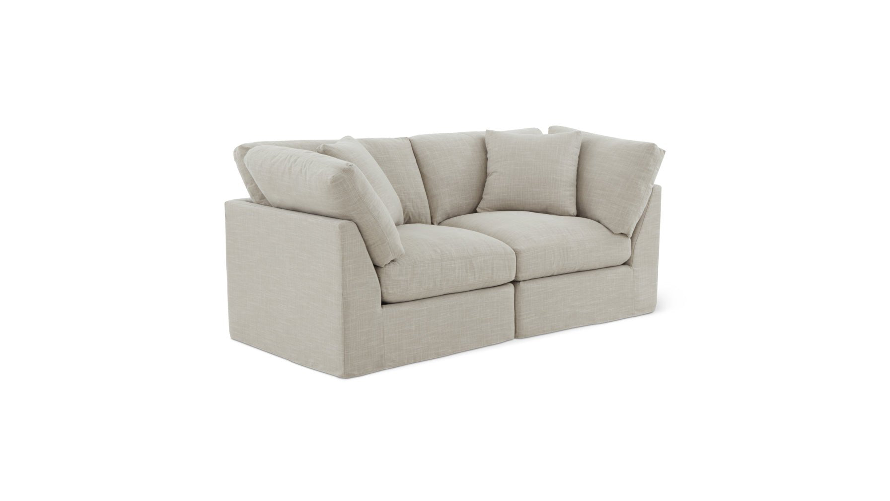 Get Together™ 2-Piece Modular Sofa, Standard, Light Pebble_image