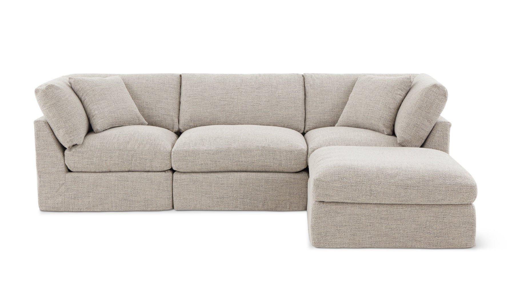 Get Together™ 4-Piece Modular Sectional, Standard, Oatmeal_image