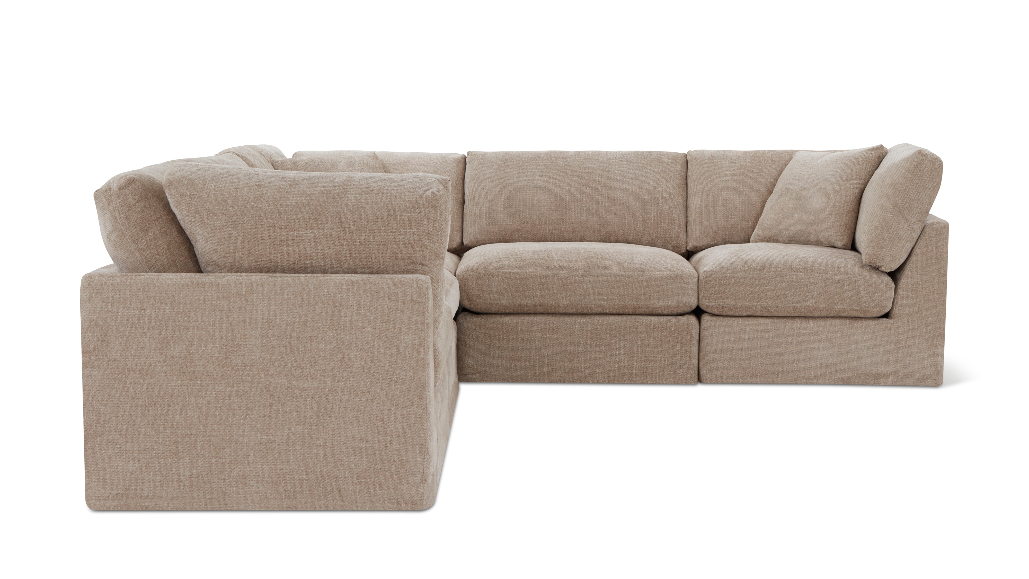 Get Together™ 5-Piece Modular Sectional Closed, Standard, Champagne - Image 12