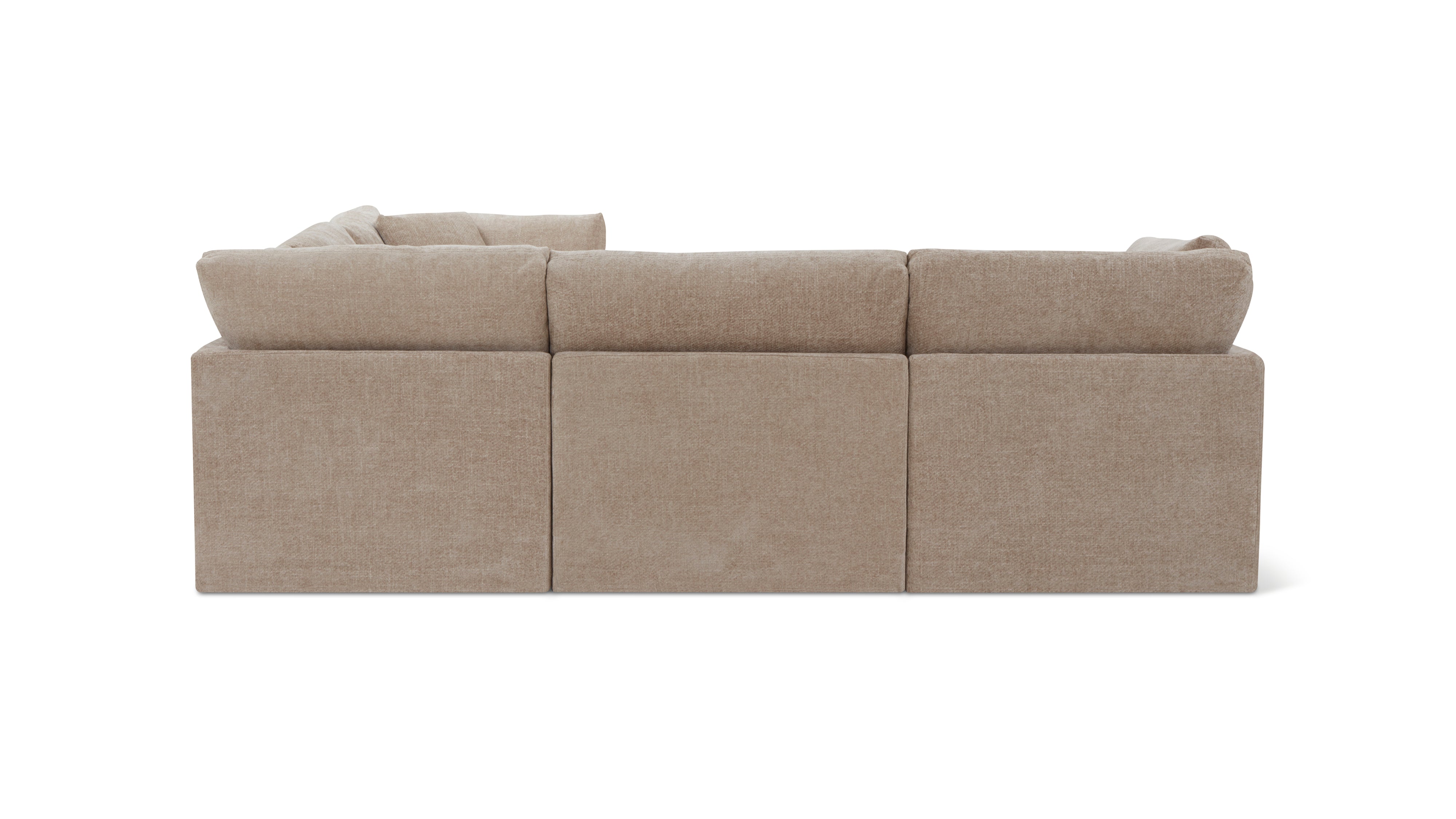 Get Together™ 5-Piece Modular Sectional Closed, Standard, Champagne - Image 12