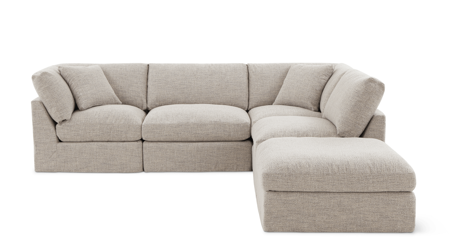 Get Together™ 5-Piece Modular Sectional, Standard, Oatmeal_image