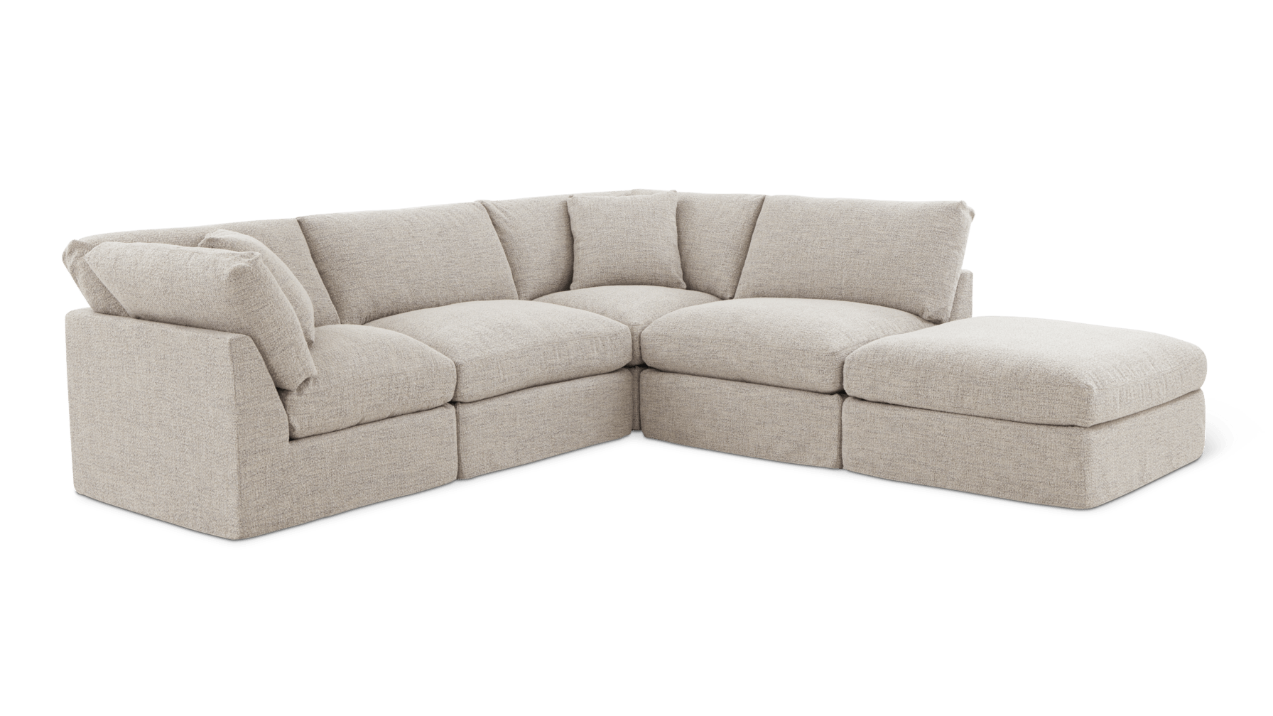 Get Together™ 5-Piece Modular Sectional, Standard, Oatmeal_image