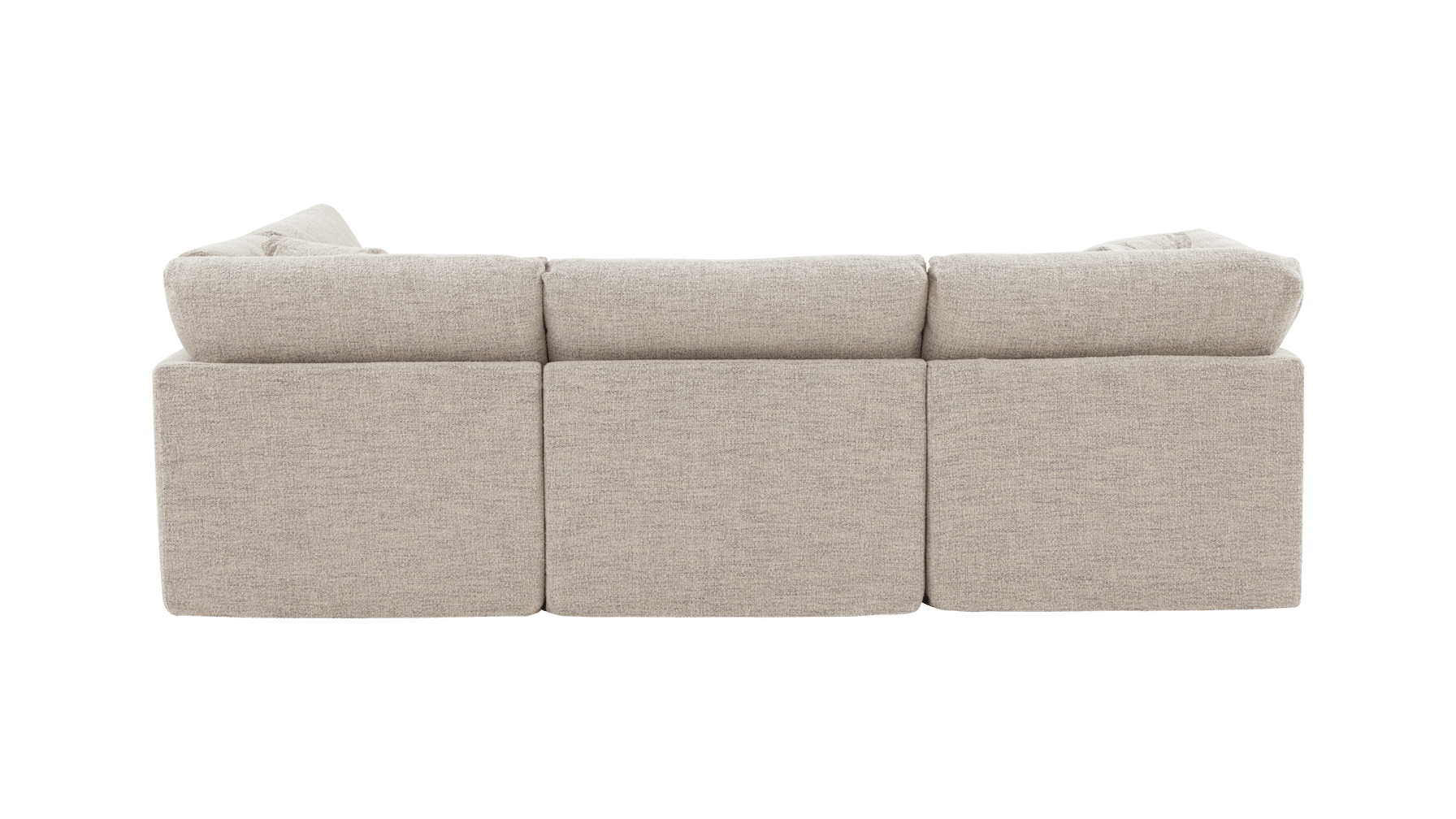 Get Together™ 5-Piece Modular Sectional, Standard, Oatmeal - Image 9