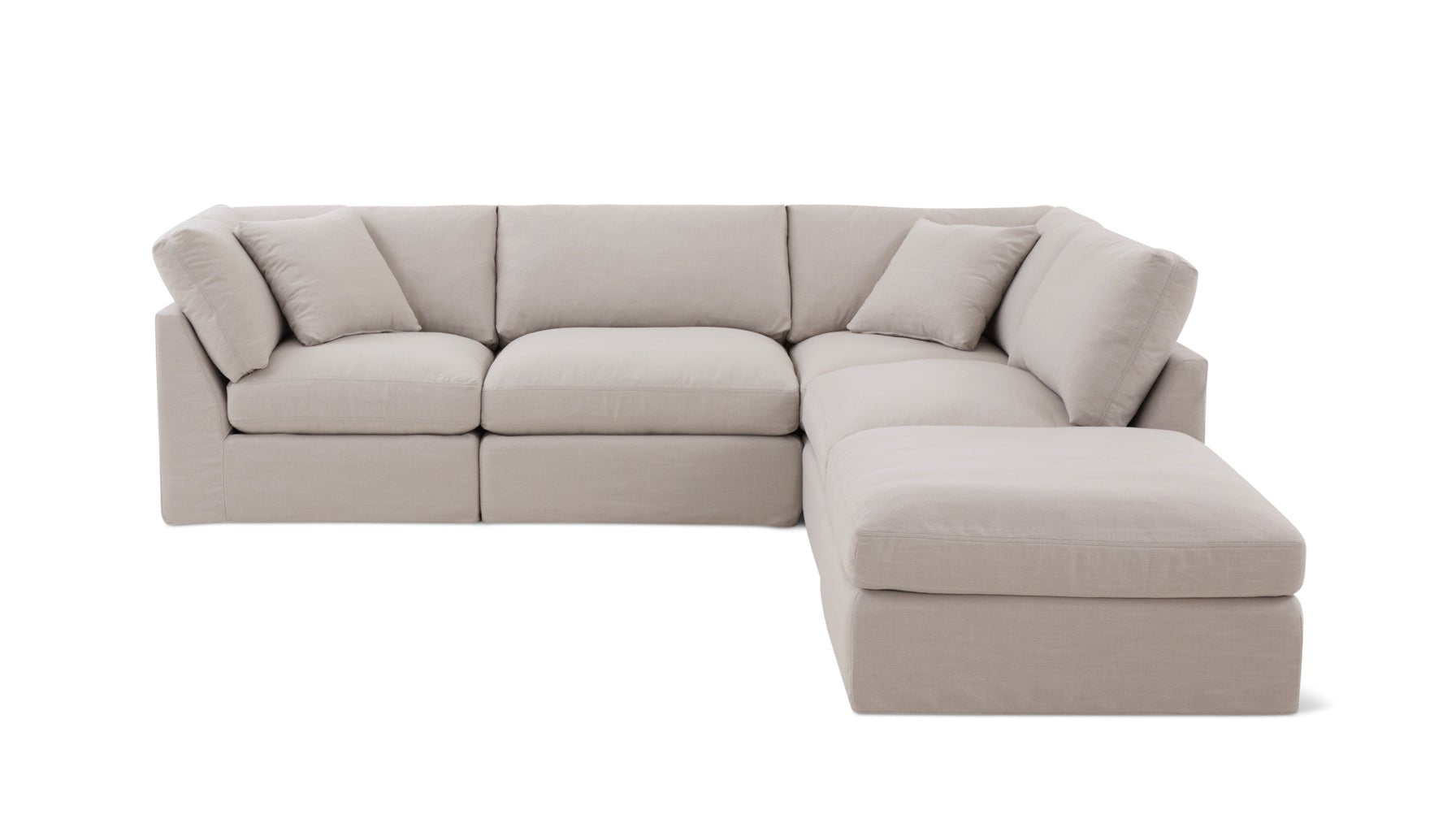 Get Together™ 5-Piece Modular Sectional, Standard, Clay_image