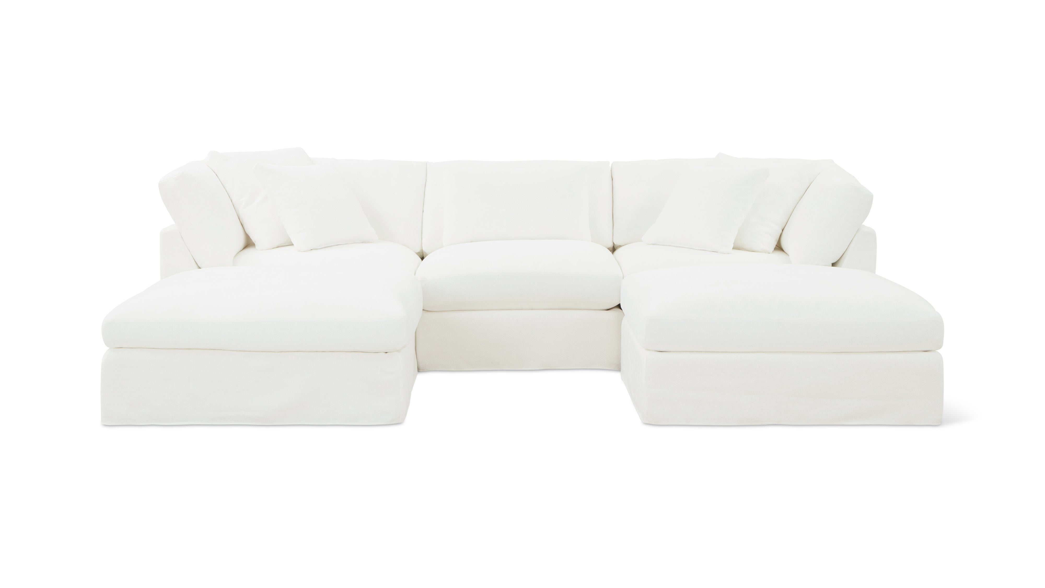 Get Together™ 5-Piece Modular U-Shaped Sectional, Large, Sea Salt - Image 1