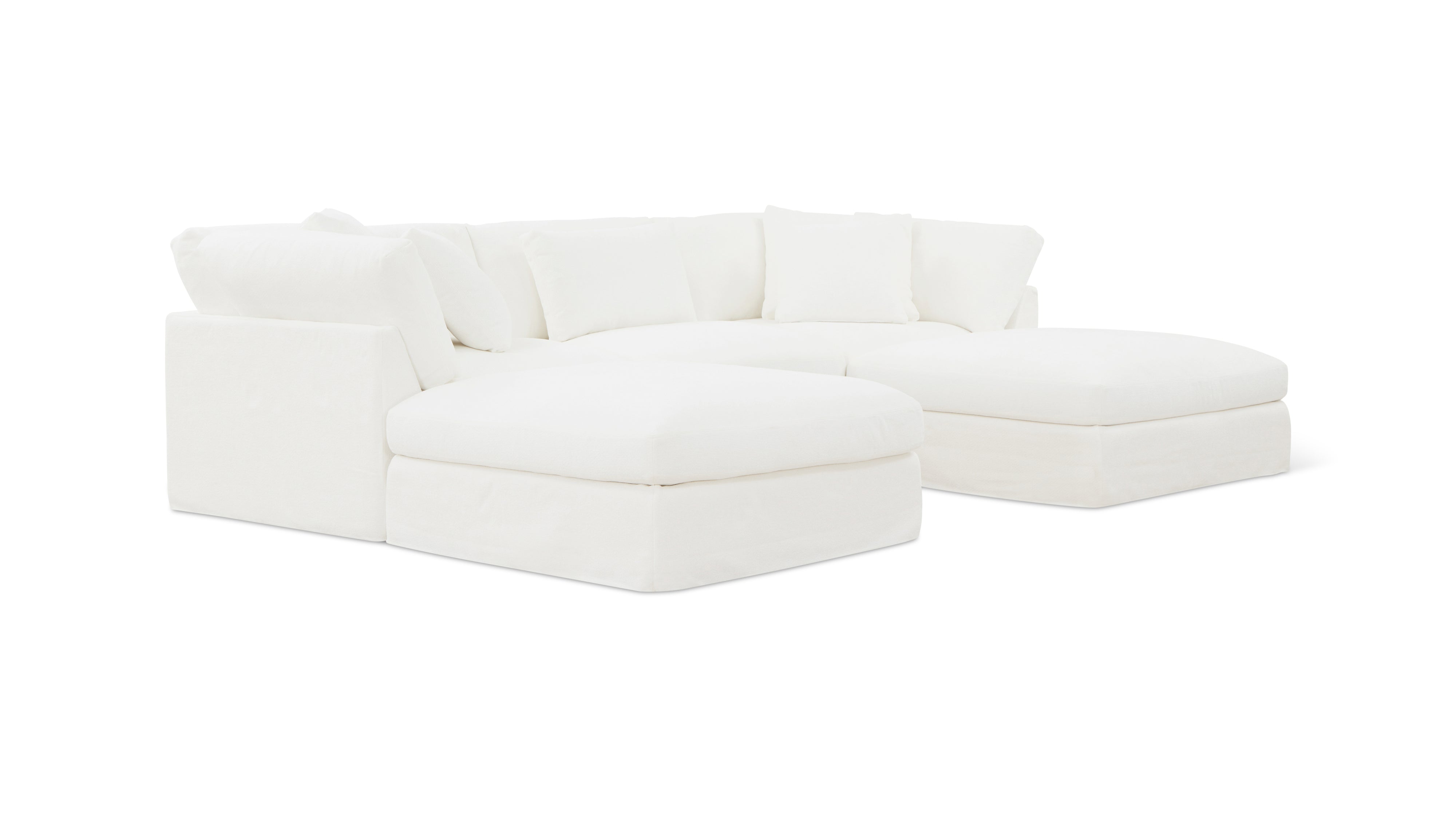 Get Together™ 5-Piece Modular U-Shaped Sectional, Large, Sea Salt - Image 2