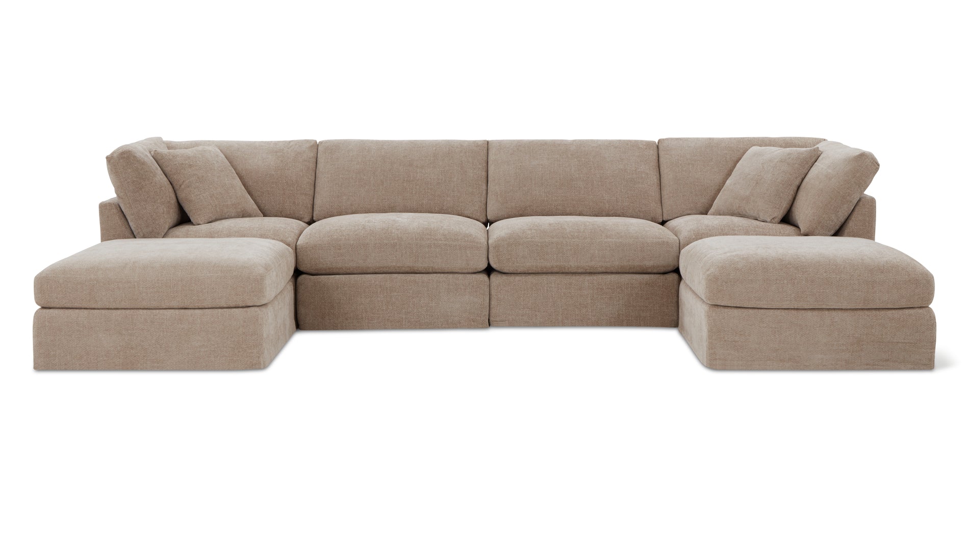 Get Together™ 6-Piece Modular U-Shaped Sectional, Standard, Champagne_image