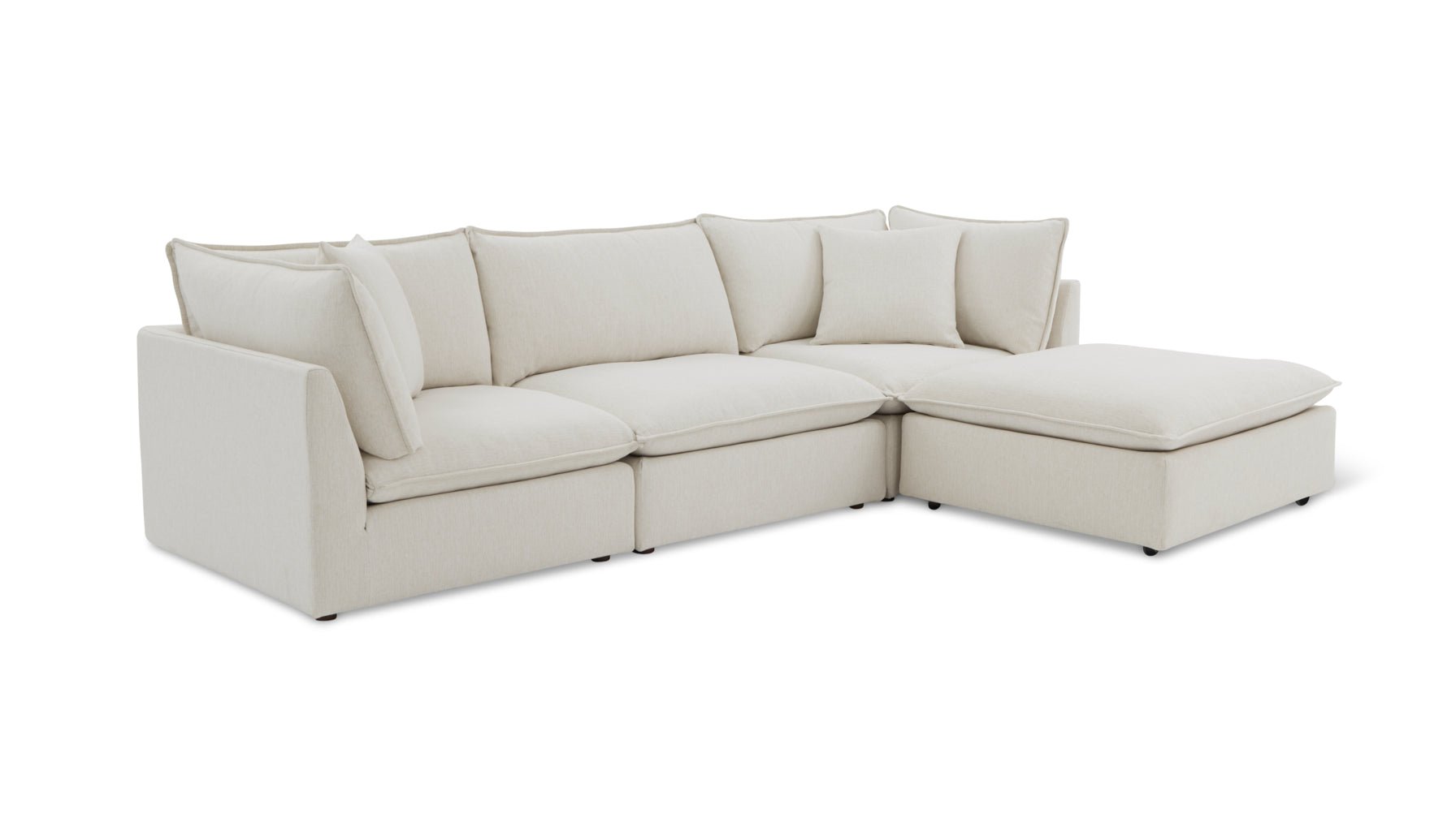 Chill Time 4-Piece Modular Sectional, Birch - Image 11