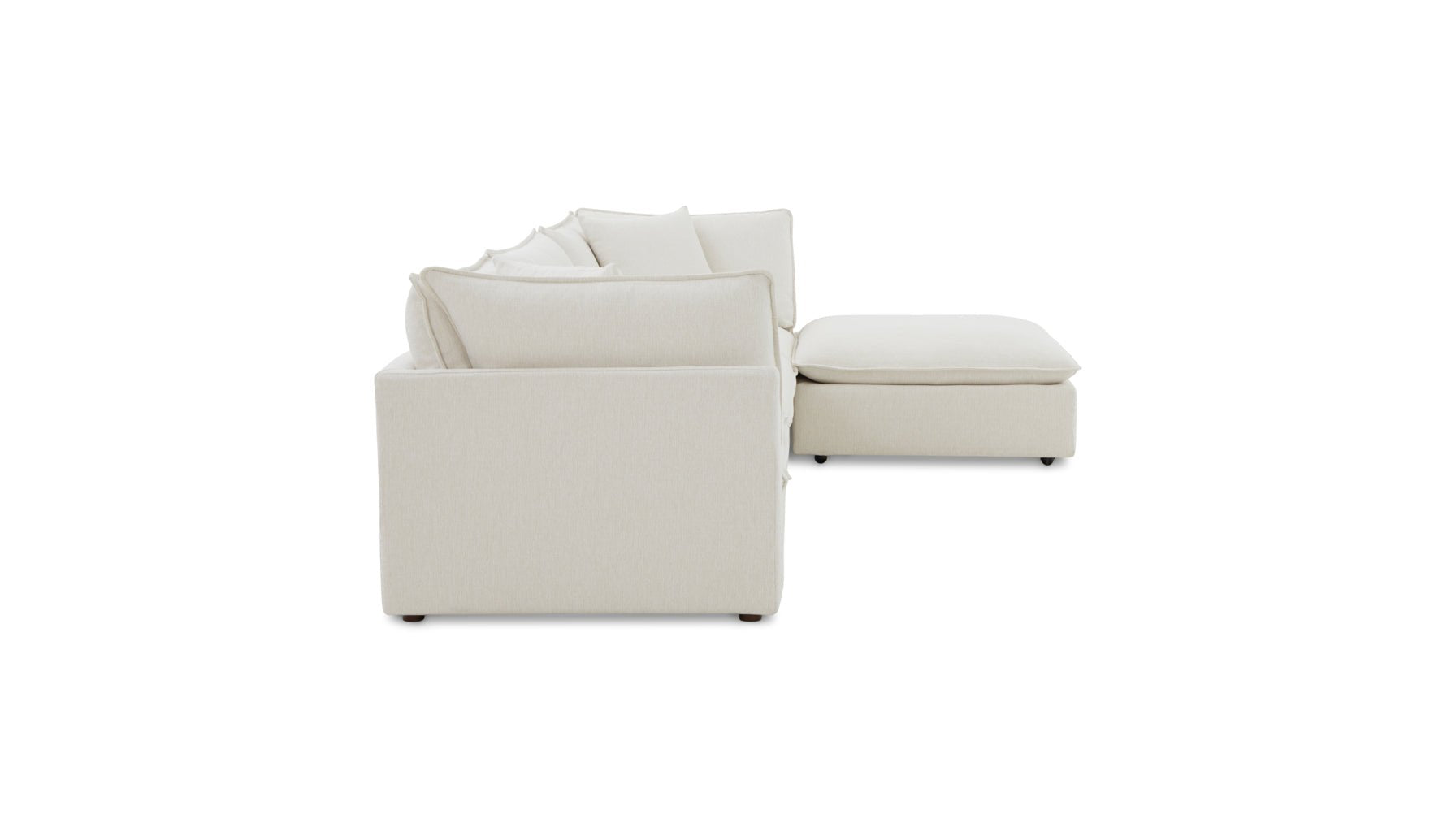 Chill Time 4-Piece Modular Sectional, Birch - Image 11