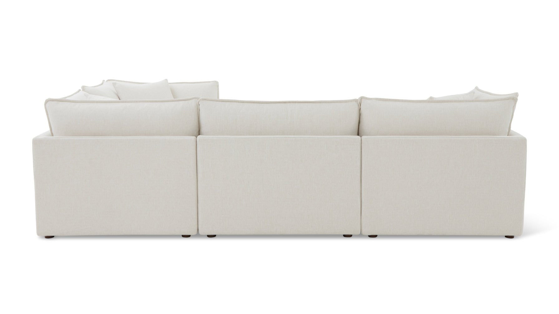 Chill Time 4-Piece Modular Sectional Closed, Birch - Image 10