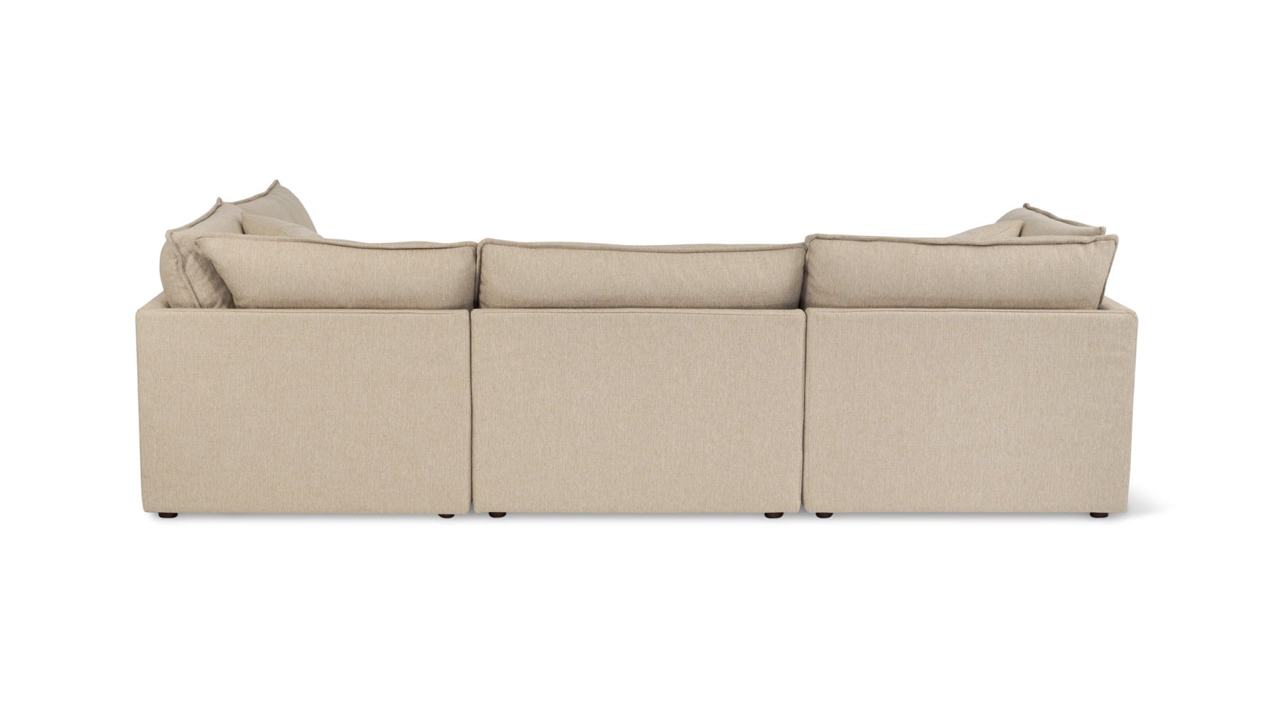 Chill Time 5-Piece Modular Sectional, Biscuit - Image 8