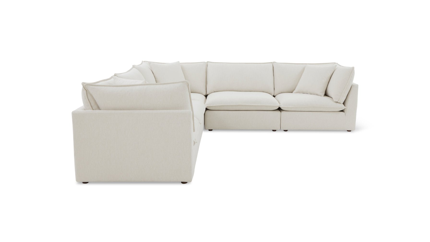 Chill Time 5-Piece Modular Sectional Closed, Birch - Image 11