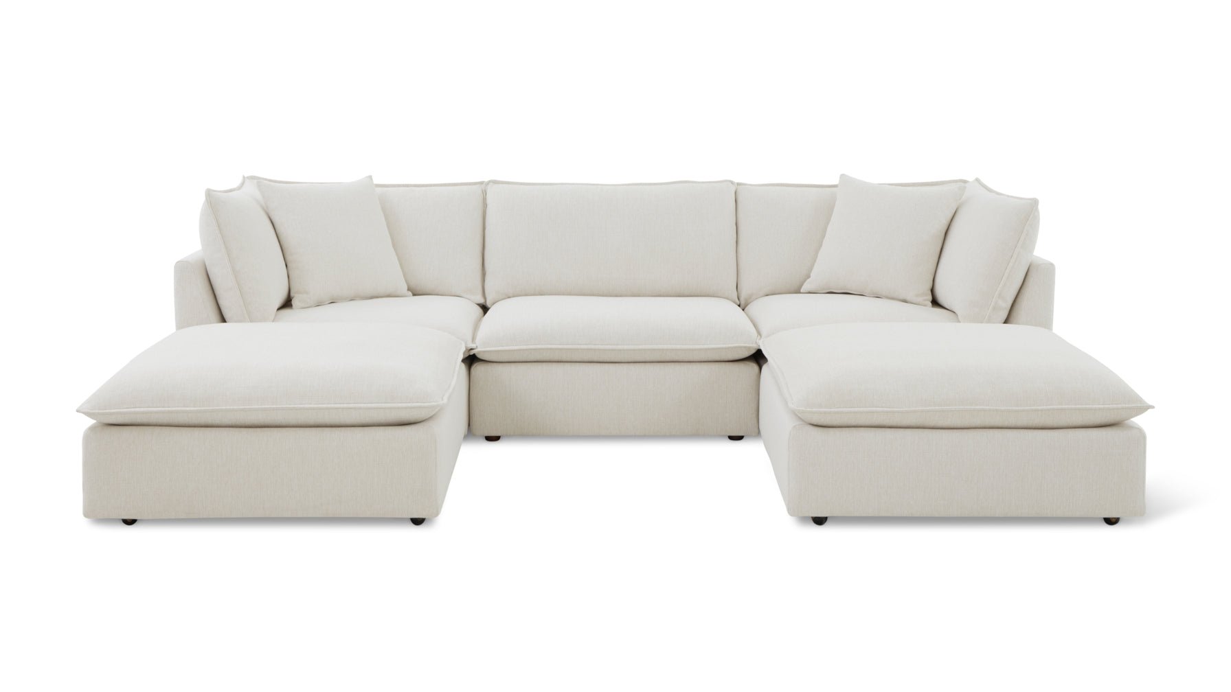 Chill Time 5-Piece Modular U-Shaped Sectional, Birch_image